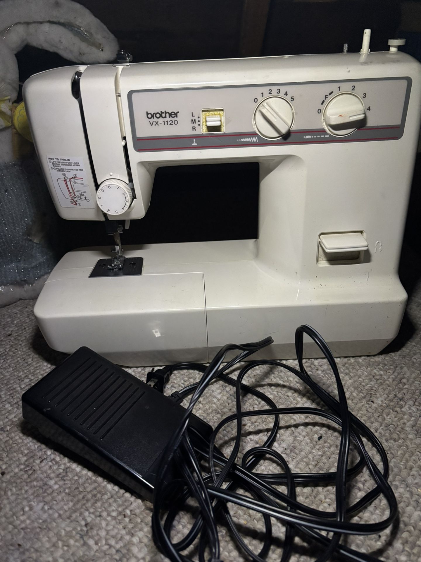BROTHER VX-1120 Sewing Machine