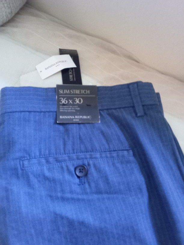 Brand New Slim Stretch Pants Size 36-30