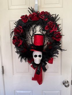 Handmade Halloween Wreath
