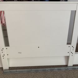 Twin bed frame W/ Bed Rail & Pull Out Drawer