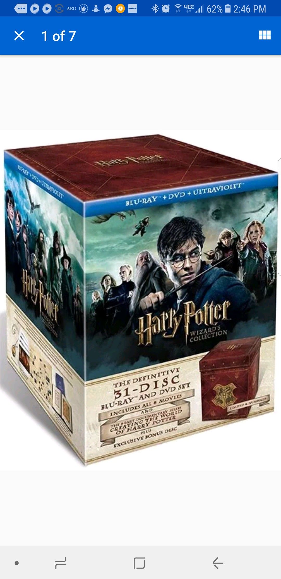 Harry Potter wizard collection