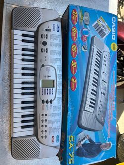 Casio keyboard SA-75