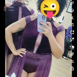 Purple Dance Dress