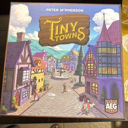 Tiny Towns Board Game 