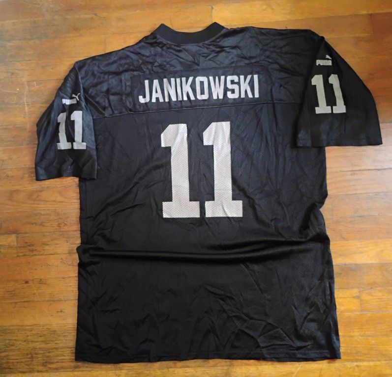 Oakland Raiders Vintage 2000s Sebastian Janikowski Jersey Throwback 