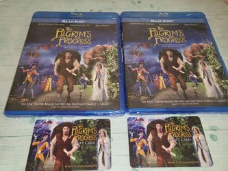 Pending.........Free.  Pilgrims Progress movie Blue Ray