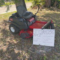 Toro, 50 inch zero turn 23 horse mower