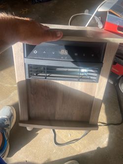 Wood cabinet heater
