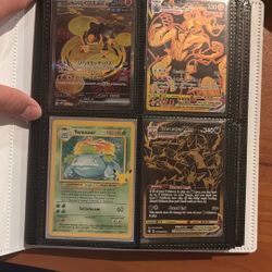 Pokemon Binder With 48 Cool Cards
