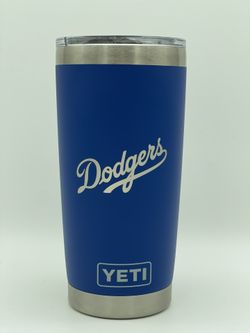 20oz Yeti Tumbler Laser Engraved LA Dodgers 