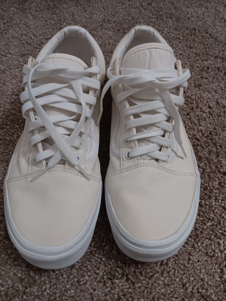 Vans White Size 10
