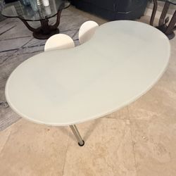 Desk/Art Table With Chairs Adjustable Height