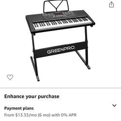 GreenPro 61 Keys Piano 
