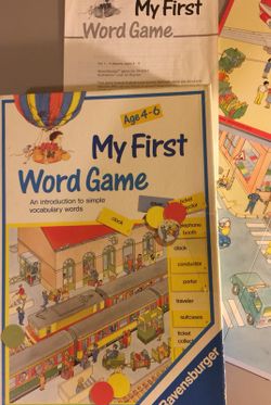 Early learning word game