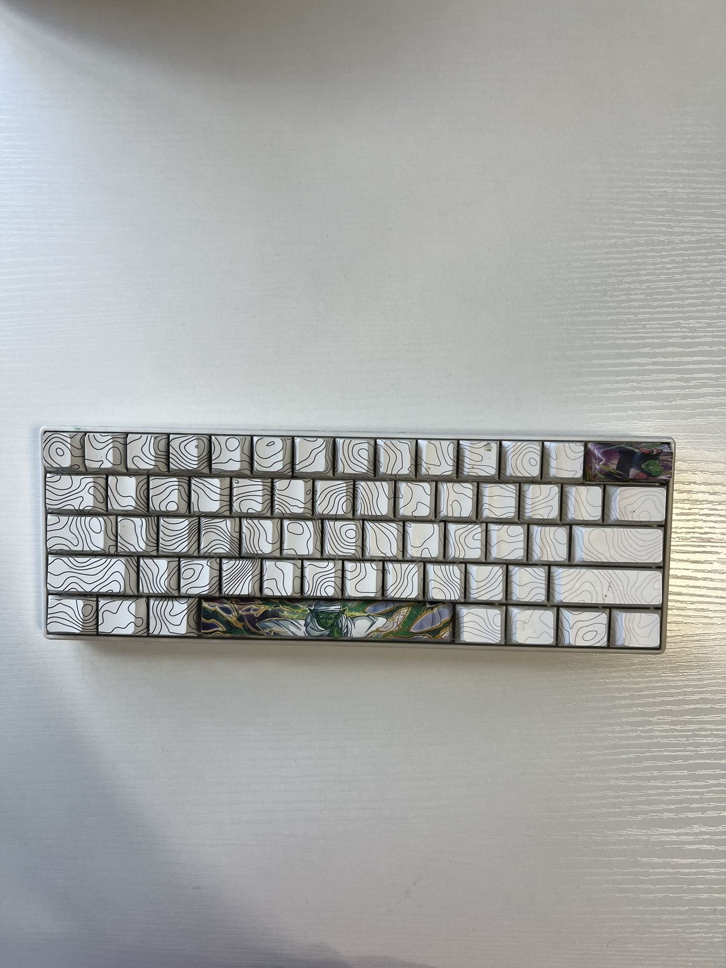 Custom White Highground Keyboard