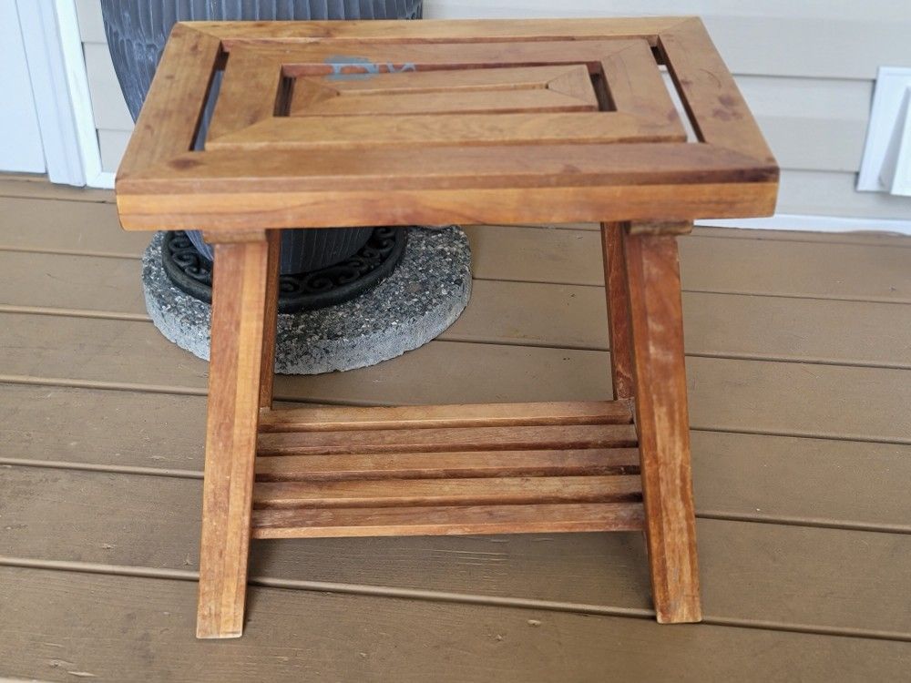 Wood Stool...