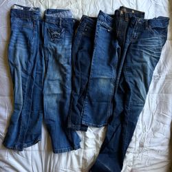Girls Size 5/6/7 Denim Jeans