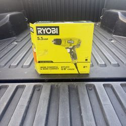RYOBI 5.5 Amp Corded 3/8 in. Variable Speed Compact Drill/Driver with Bag