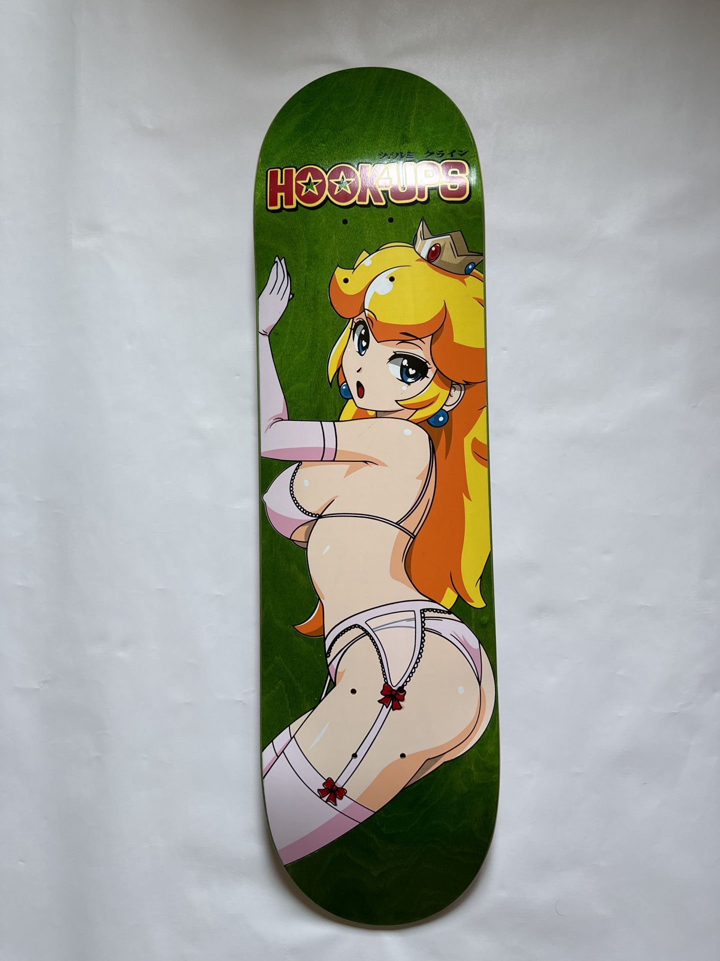 Hook ups skateboard Princess Peach deck 8” Jeremy Klein