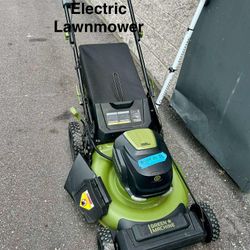 Green Machine Electric Lawn Mower