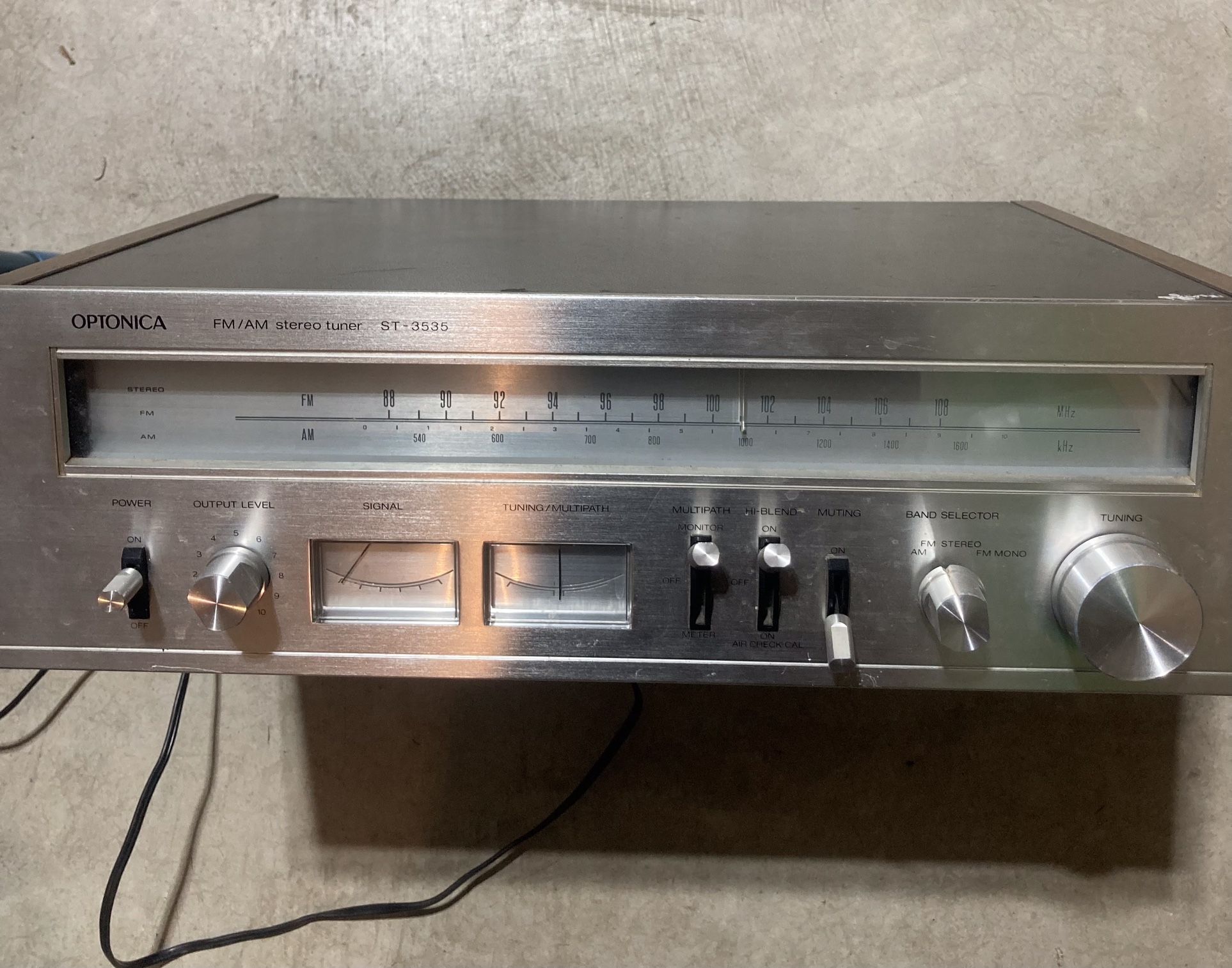 Optonica Vintage Receiver
