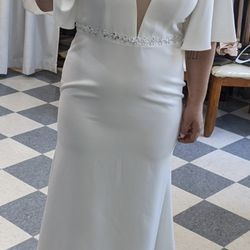 Wedding Dress Size ~14-16 w/ Spanx