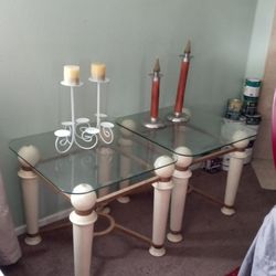 Set Of 2 Side Tables 