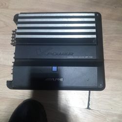 Alpine  4 Channel Amplifier