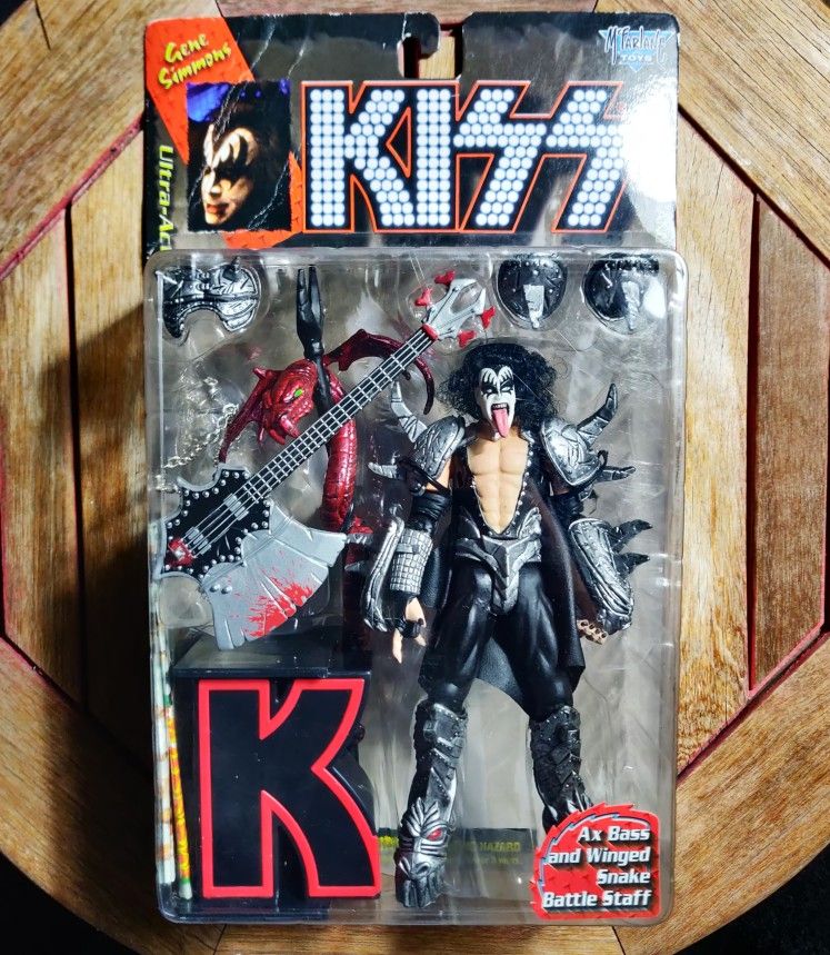 1997 KISS Gene Simmons McFarlane Toys Ultra Action Figure The Demon rare collectible toy spawn