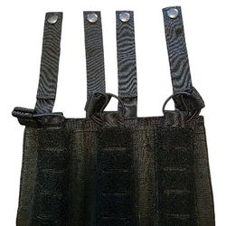 Triple Mag Pouch Black Molle