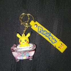 Pokemon Pikachu Purple keychain