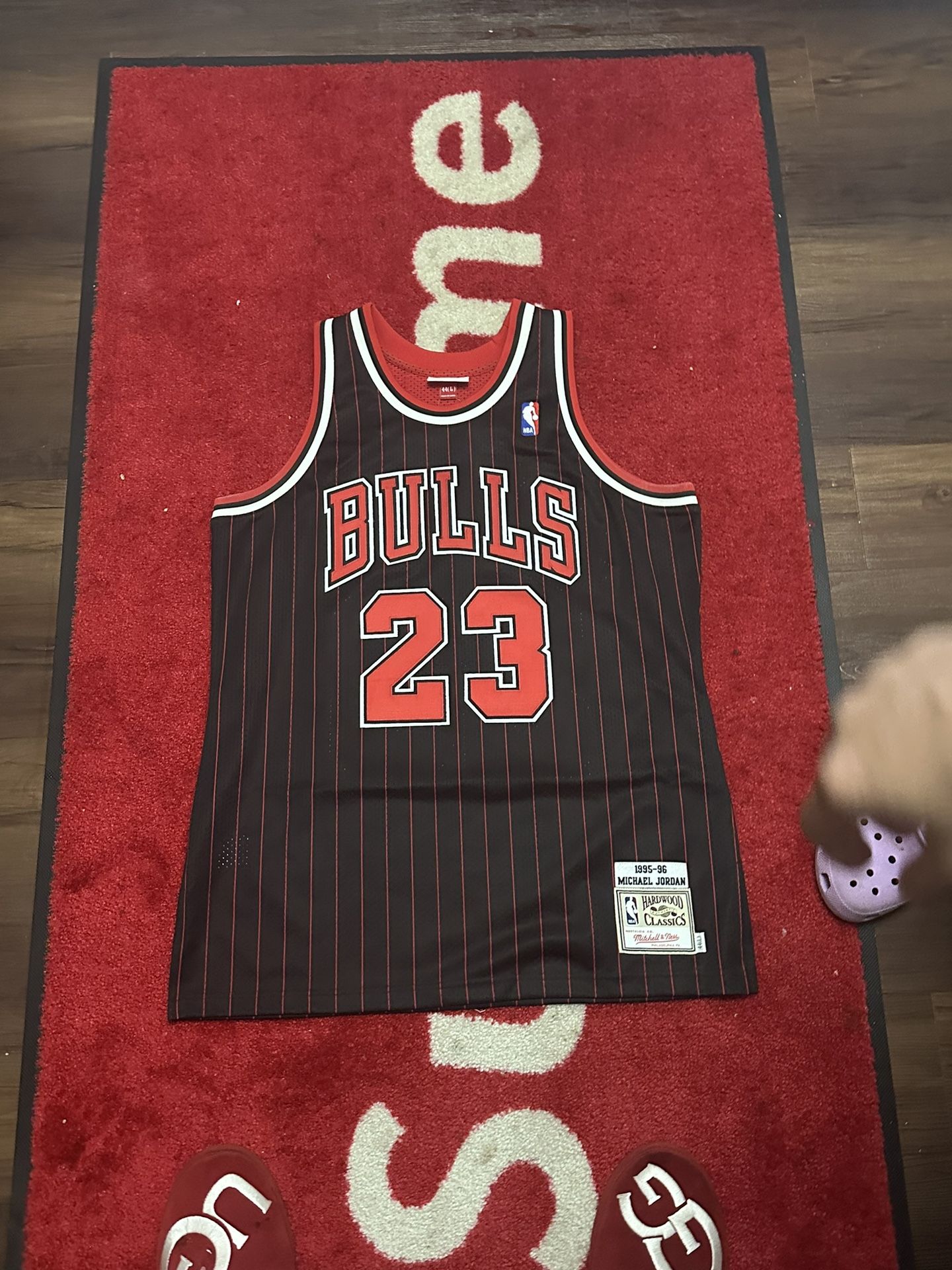 Authentic Mitchell & Ness Chicago Bulls 1995-96 Michael Jordan Jersey