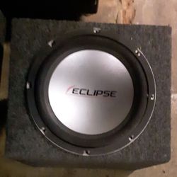 Eclipse Subwoofer With Seal Box