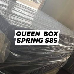 Queen BOX SPRING ONLY 