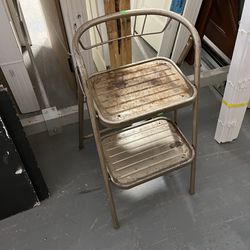 Vintage Metal Step stool (in Store) 