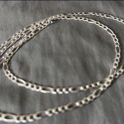 Real Sliver 24” Mm Chain