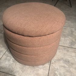 Foot Stool With Storage 
