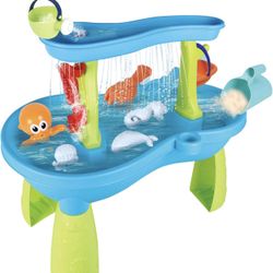 Toddler Sensory Sand and Water 2 Tier Table | Indoor & Outdoor ص