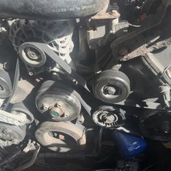 Starter, Alternator, Brake Pads, Rotors, Battery, A/C Compressor, Shocks, Tensioner, Belt