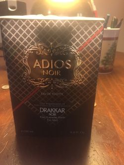 Adios noir eau de toilette Clearance