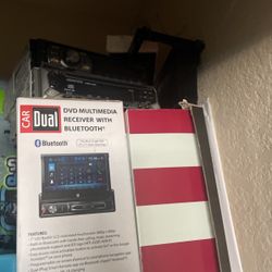 Indash Flip Screen Car Stereo