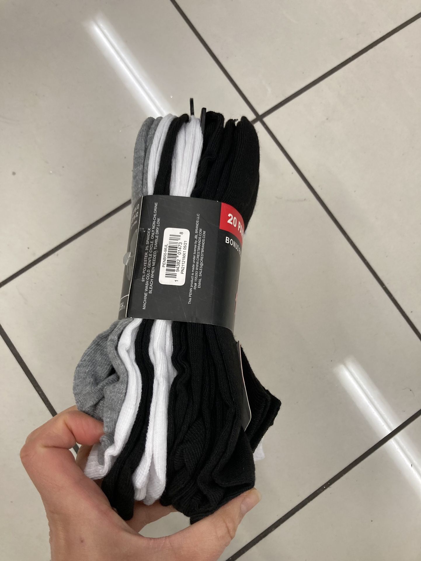 NWT Fila women no show socks 20 pairs for Sale in Memphis, TN - OfferUp