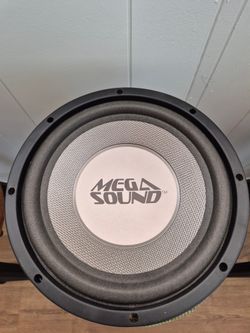 Mega Sound MSW100 Car Subwoofer