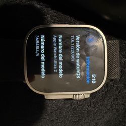 Vendo Apple Watch Ultra 2 Silver 49mm