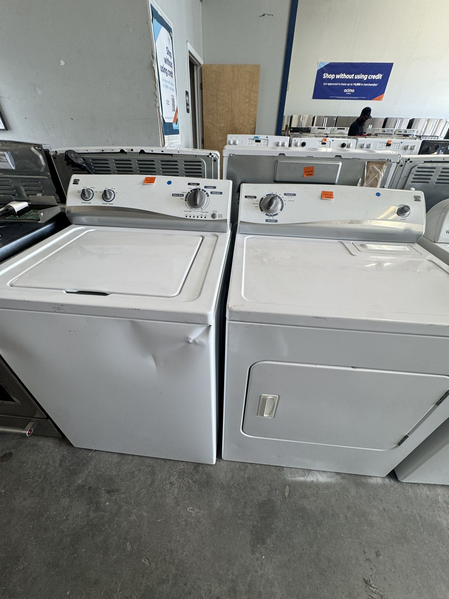 Washer And Dryer