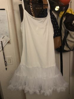 Halloween white dress