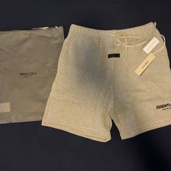Essentials Dark Oat Shorts