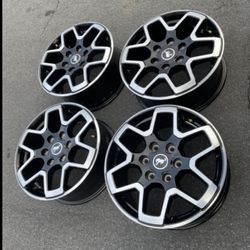4 —- 18x8  6x139.7 6x5.5 Stock Ford Bronco Lexus TRD Tacoma Lexus GX470 4Runner Yukon Tahoe Tundra Rims Wheels!!!!!!