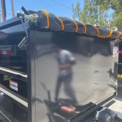 Dump Tarp Kit Cover 15x7 Ajustable $350 In Box