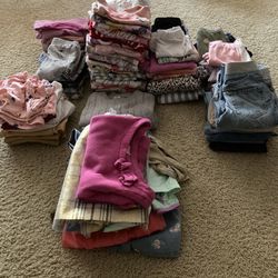 60+ Pieces Of 4t Girls Clothing 
